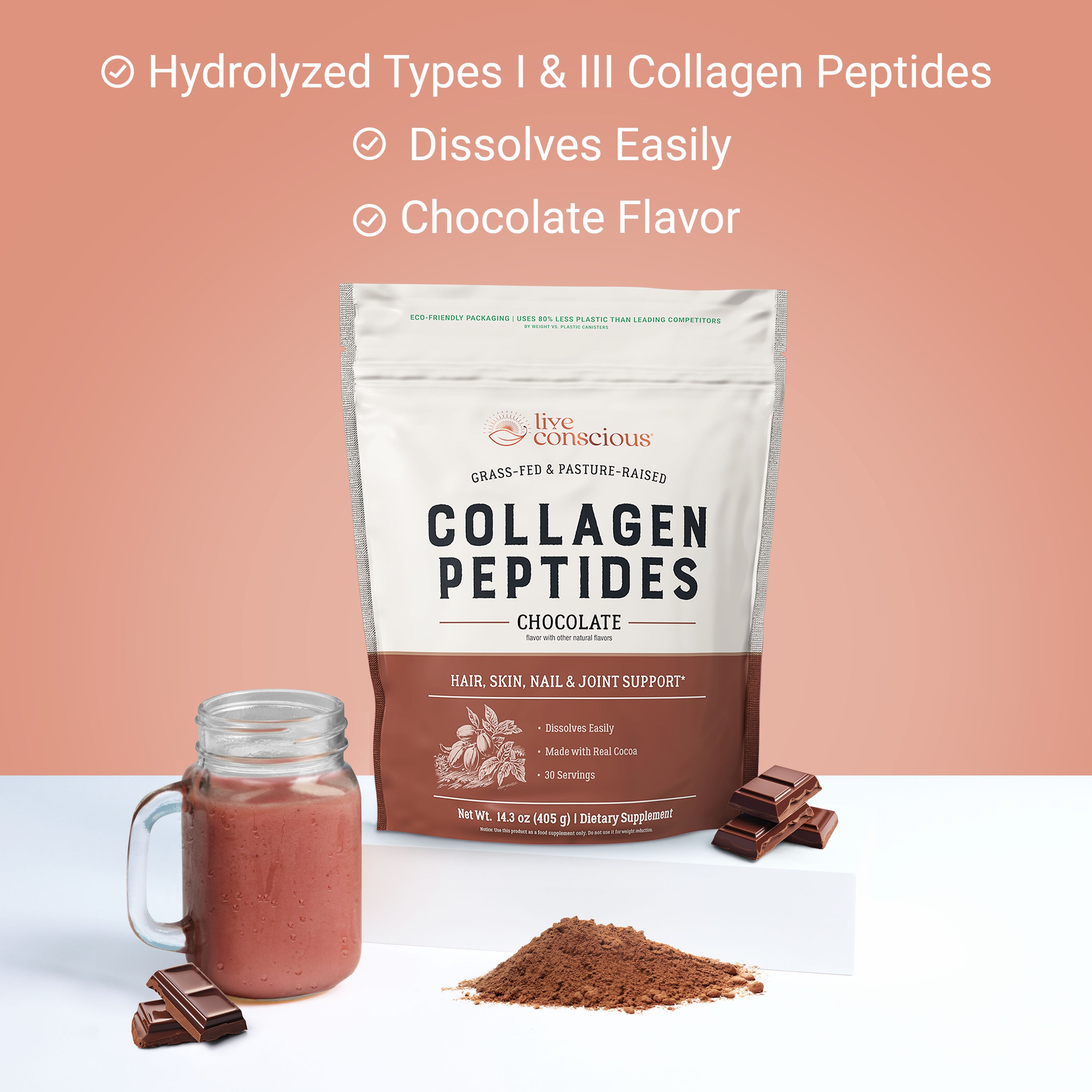 Collagen Peptides Chocolate