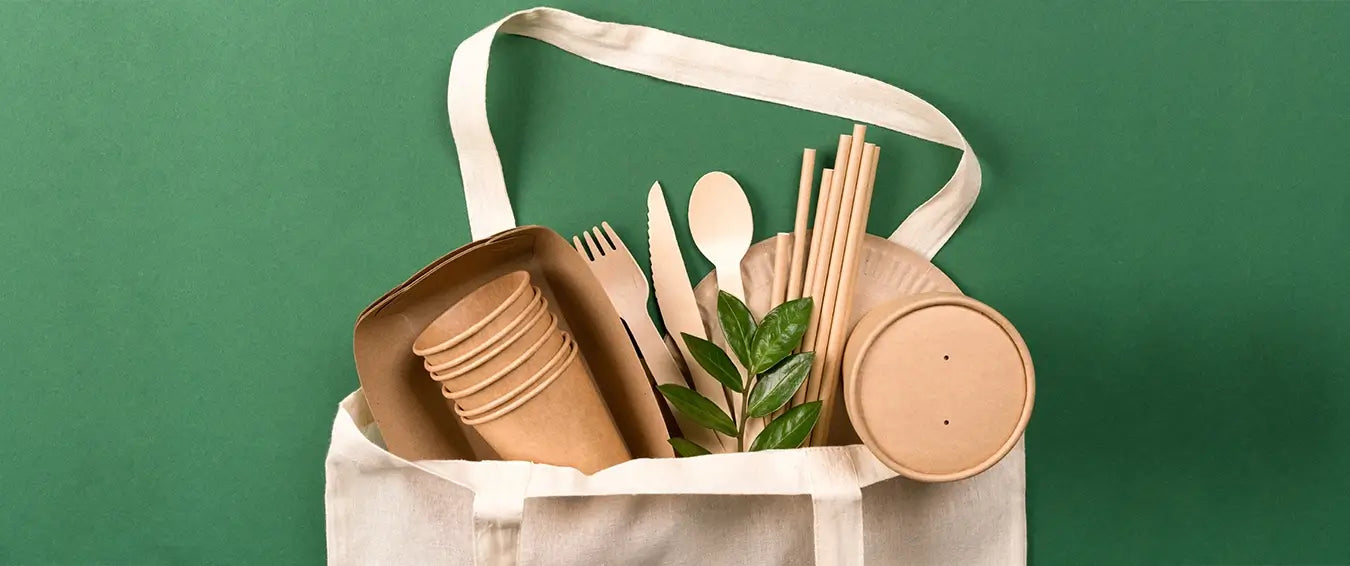 single-use serve ware that is plastic-free