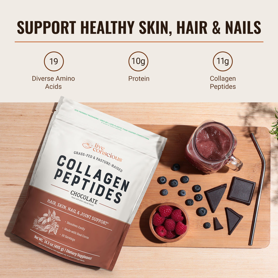 Collagen Peptides Chocolate