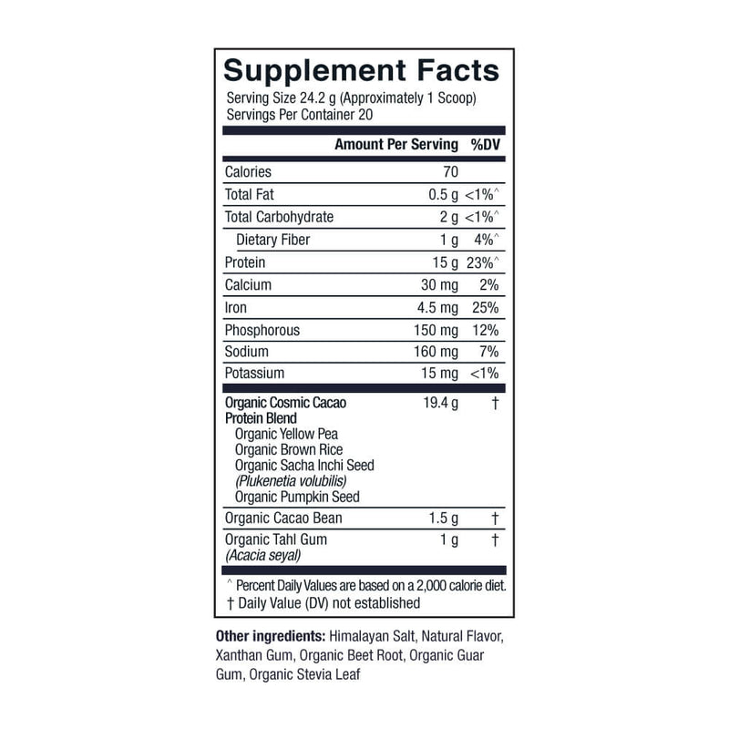 Nutrition Label