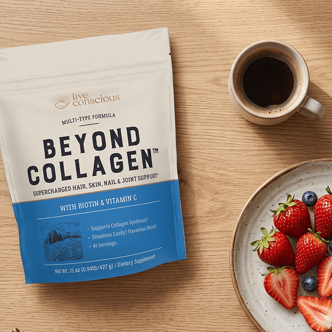 Beyond Collagen 365-day money-back guarantee badge