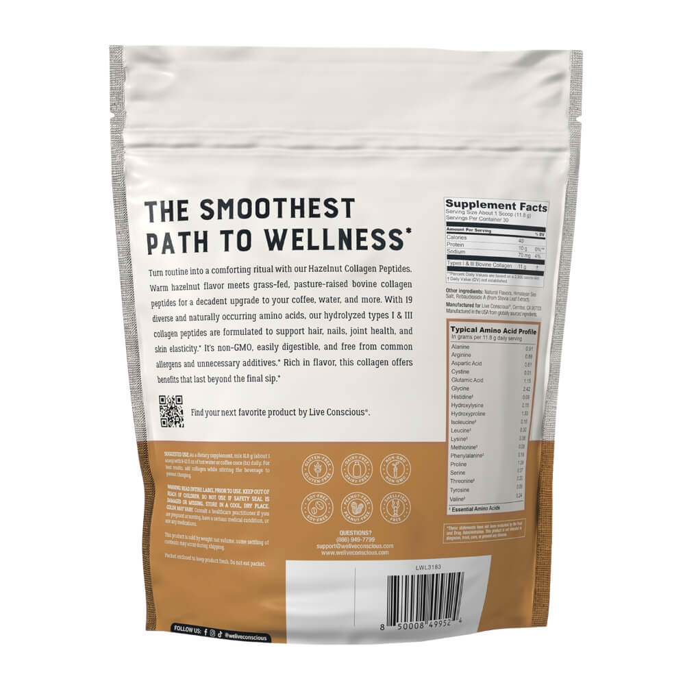 Collagen Peptides Hazelnut
