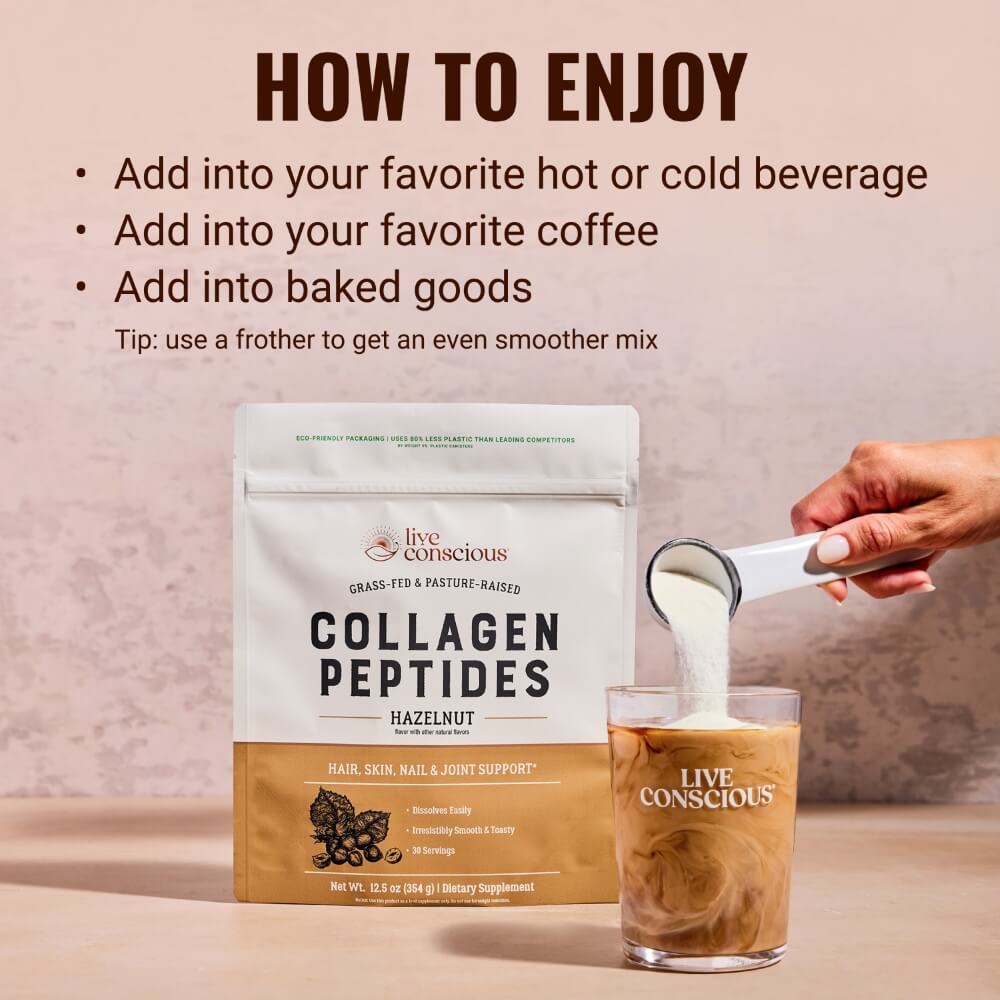 Collagen Peptides Hazelnut