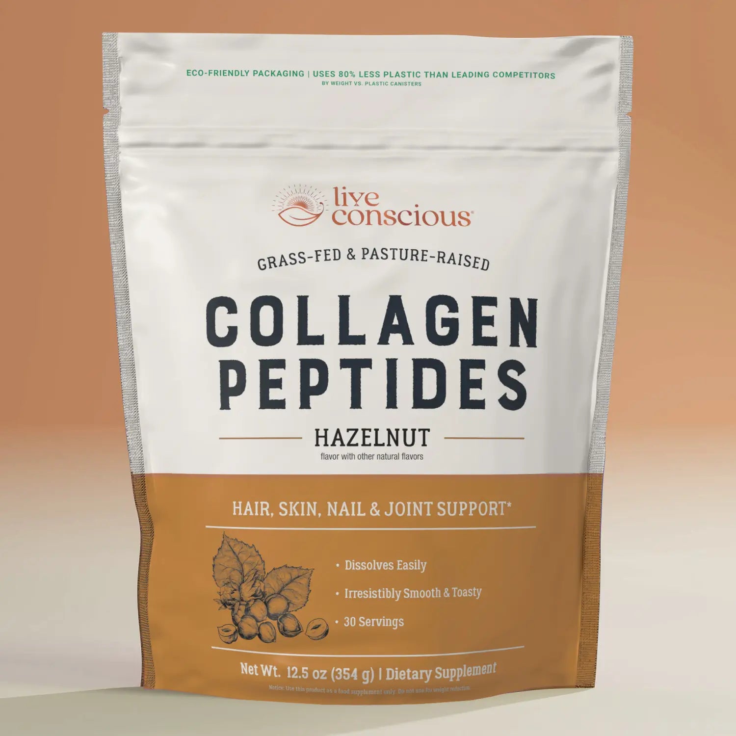 Collagen Peptides Hazelnut