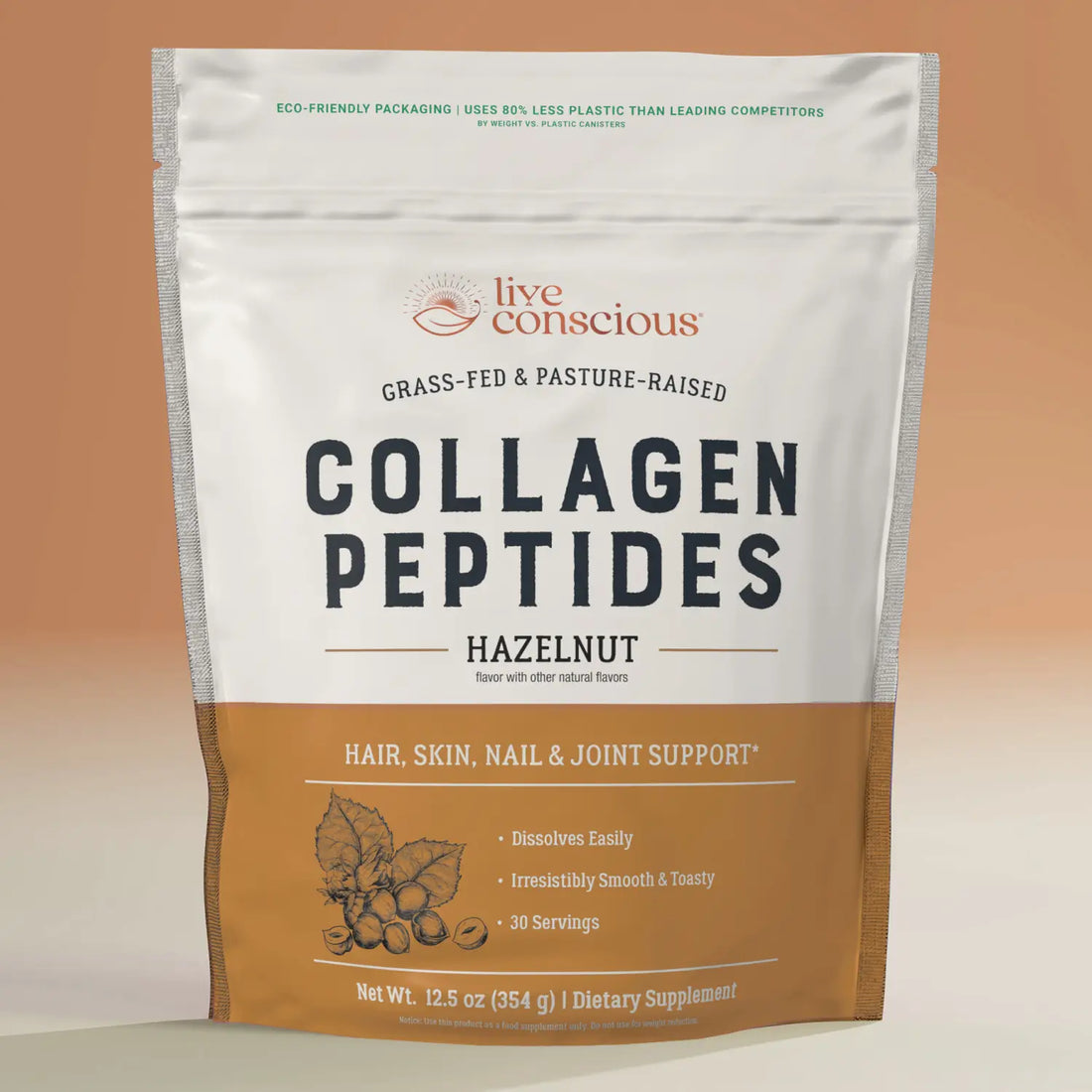 Collagen Peptides Hazelnut