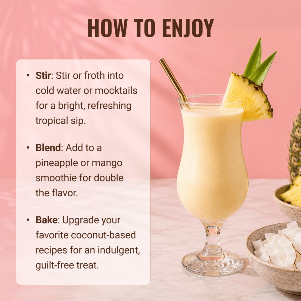 Collagen Peptides Piña Colada