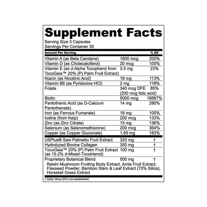 Nutrition Label